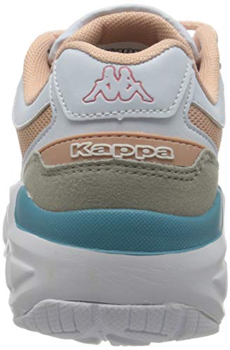 Kappa Krypton, Zapatillas Unisex Adulto, Blanco Xdf, 40 EU