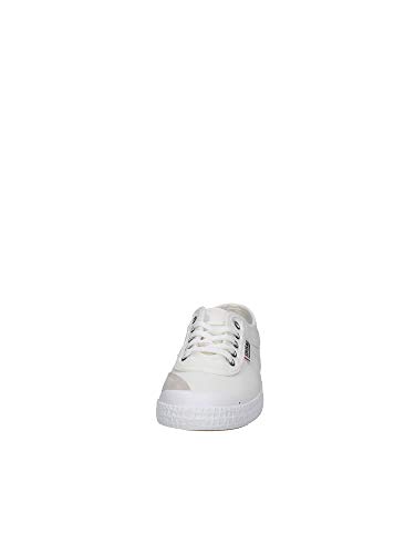 KAWASAKI Original Zapatillas Moda Hombres Blanco - 44 - Zapatillas Bajas