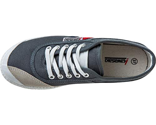 Kawasaki Unisex Retro Canvas Shoe Green Grey