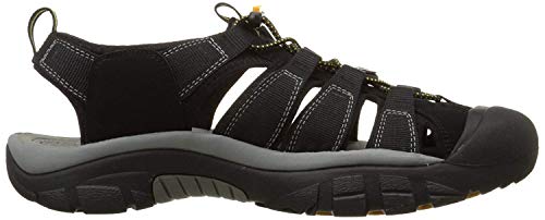 Keen Newport H2, Sandalias Hombre, Negro (Black 0), 43