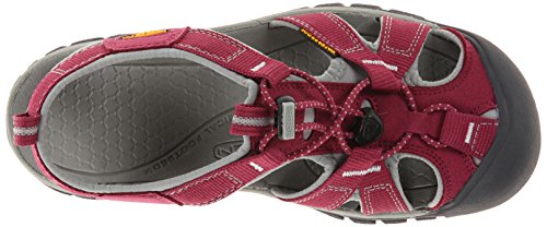 Keen Venice H2 W, Sandalias Mujer, Rosa (Beet Red/Neutral Gray), 39 EU