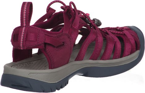 Keen Whisper, Sandalias de Senderismo para Mujer, Beet Red, 35 EU