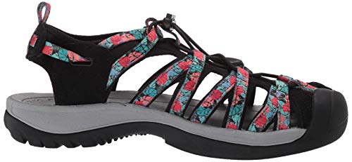 Keen Whisper - Sandalias para Mujer, Color Gris, Color Negro, Talla 42 EU