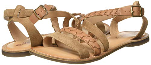 Kickers DIAPPO, Sandalia Unisex Adulto, marrón Claro, 41 EU