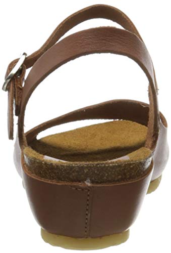 Kickers Takika, Sandalias de Punta Descubierta Mujer, Marrón (Marron 9), 38 EU