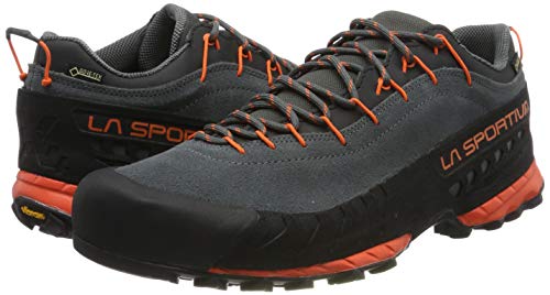 La Sportiva TX4 GTX, Zapatillas de Senderismo Unisex Adulto, Multicolor (Carbon/Flame 000), 44.5 EU