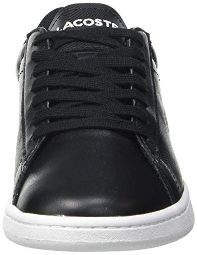 Lacoste Carnaby EVO 0120 5 SFA, Zapatillas Mujer, Blk Wht, 38 EU