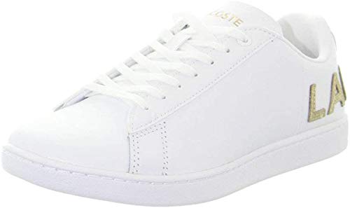 Lacoste Carnaby EVO 120 6 Us SFA, Zapatillas Mujer, Color Blanco, 421 g, 37 EU