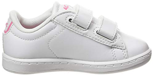 Lacoste Carnaby EVO BL 2 SUI, Zapatillas Unisex Niños, Blanco (B53 White/Pink), 26 EU