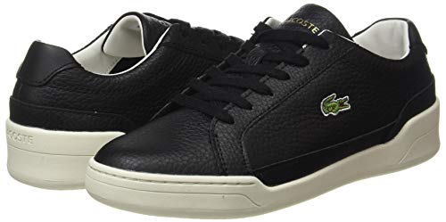 Lacoste Challenge 0120 1 SFA, Zapatillas Mujer, Black/Off Wht, 39 EU