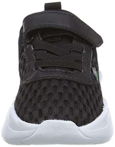 Lacoste Court-Drive 0120 1 SUI, Zapatillas Unisex niños, Noir Blk Wht, 19 EU