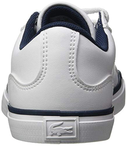 Lacoste Lerond BL 2 Cuc, Zapatillas, Blanco (White/Navy), 28 EU