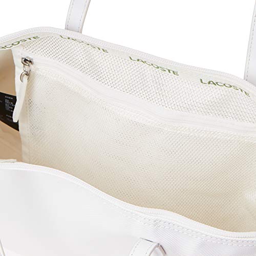 Lacoste NF2037PO, Bolso bandolera para Mujer, Blanco (Bright White), 14.5x24.5x24.5 centimeters (W x H x L)