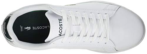 Lacoste Sport Carnaby EVO 0721 2 SFA, Zapatillas Mujer, Wht Dk Grn, 41 EU