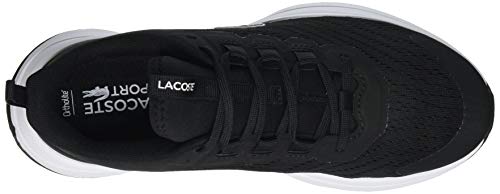 Lacoste Sport Run Spin 0721 1 SFA, Zapatillas Mujer, Blk Wht, 39.5 EU