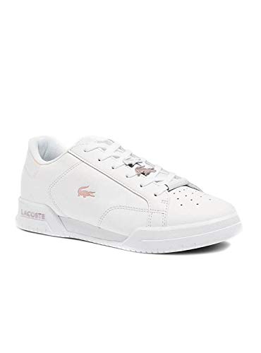 Lacoste Sport Twin Serve 0921 1 SFA, Zapatillas Mujer, Wht Lt Pnk, 41 EU