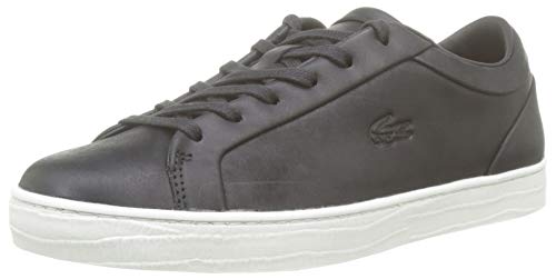 Lacoste Straightset 319 2 Cfa, Zapatillas Mujer, Negro (Black/Offwhite 454), 41 EU