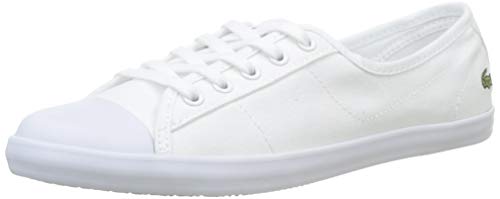 Lacoste Ziane BL 2 CFA, Zapatillas Mujer, Blanco (White/White), 39 EU