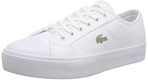 Lacoste Ziane Plus Grand 07211Cfa, Zapatillas Mujer, Wht Wht, 41 EU