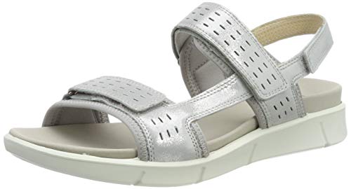 Legero Fano, Sandalia con Pulsera Mujer, (Metallic Silver 95), 37 EU