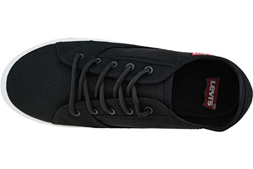 Levi's 231567-1733-59_39, Zapatillas de Lona Mujer, Black, EU