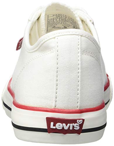 Levi's Hernandez S, Zapatillas Mujer, Regular White, 42 EU