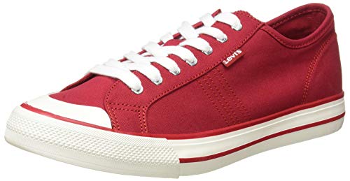 Levi's Hernandez, Zapatillas Hombre, Brillant Red, 43 EU