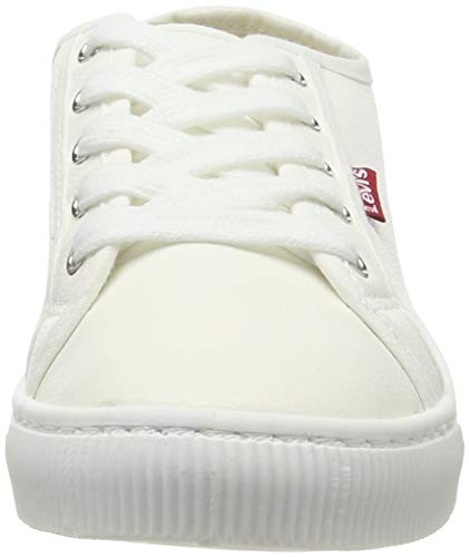 Levi's Malibu Beach S, Zapatillas Mujer, Blanco (Sneakers 51), 38 EU