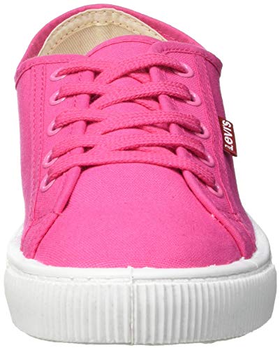 Levi's Malibu Beach S, Zapatillas Mujer, Normal, Fucsia, 36 EU