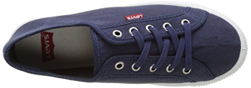 Levi's Malibu W, Zapatillas Mujer, Azul (Navy Blue), 37 EU