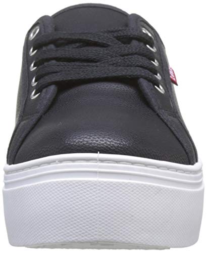 Levi's Tijuana, Zapatillas Mujer, Negro (Sneakers 60), 36 EU