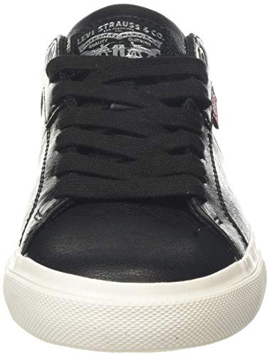 Levi's Woods W, Zapatillas para Mujer, Negro (R Black 59), 36 EU