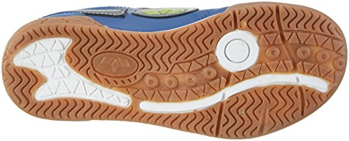 Lico Bernie V, Zapatillas Deportivas para Interior Unisex Niños, Azul (Marine/Grau/Lemon), 37 EU