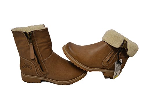 Lois 85041 Marron - Bota con Abrigo para Mujer (40)