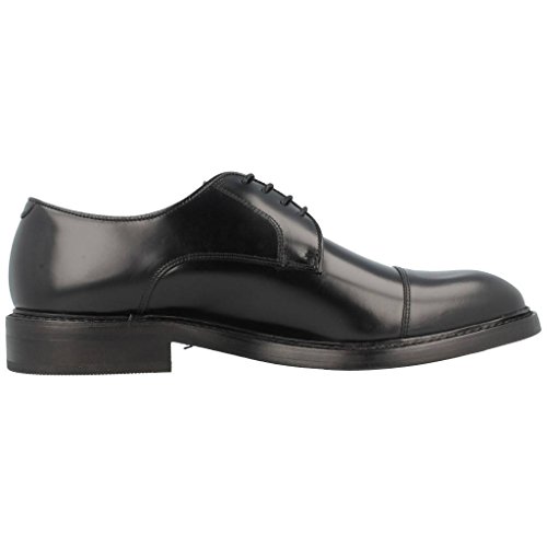 Lottusse L6723, Zapatos Derby para Hombre, Negro (Jocker Pelar Negro), 43.5 EU