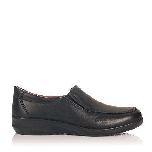 LUISETTI 0302 Zapato Profesional Piel Mujer Negro 37