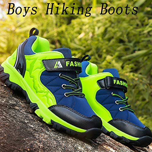 Lvptsh Zapatillas y Calzado Deporte Niños Zapatillas de Senderismo Niño Impermeables Botas de Montaña Zapatillas Trekking Aire Libre