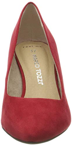 Marco Tozzi 2-2-22452-34, Zapatos de Tacón Mujer, Rojo (Red 500), 38 EU