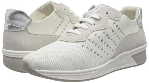 MARCO TOZZI 2-2-23784-24, Zapatillas Mujer, Color Blanco Comb 197, 40 EU