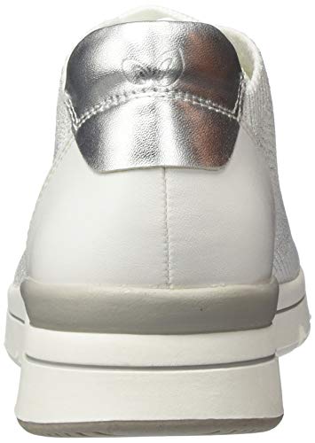 MARCO TOZZI 2-2-23785-24, Zapatillas Mujer, Color Blanco Comb 197, 38 EU