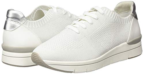 MARCO TOZZI 2-2-23785-24, Zapatillas Mujer, Color Blanco Comb 197, 38 EU