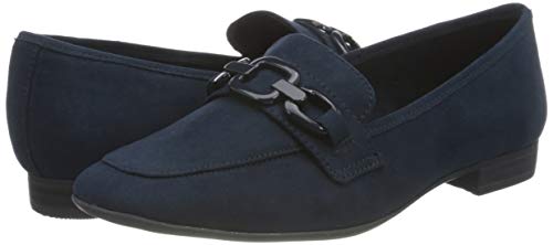 MARCO TOZZI 2-2-24205-26 Damen Slipper, Mocasín Mujer, Azul Marino, 41 EU