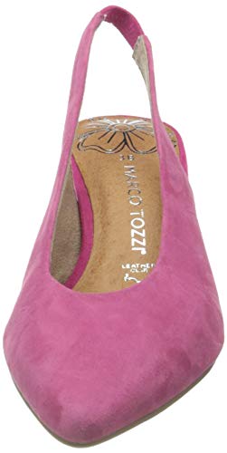 Marco Tozzi 2-2-29605-24, Sandalias de Talón Abierto Mujer, Rosa (Pink 510), 37 EU