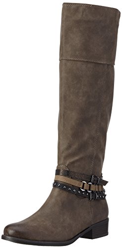 Marco Tozzi 25501, Botas de caña alta Mujer, Marrón (Tobacco A.Comb 322), 36 EU