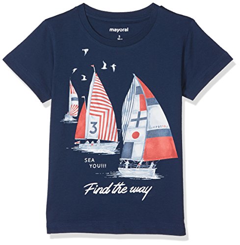 Mayoral 3067 Camiseta de Tirantes, Multicolor (Indigo), 5 años (Tamaño del Fabricante:5) para Niños