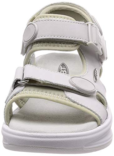 MBT Kisumu Classic W, Zapatillas Mujer, White Nubuck, 36 EU