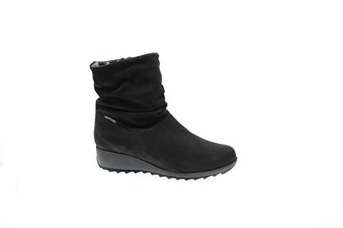 Mephisto Agatha 6900 Bucksoft Black - Botas para Mujer Negro Size: 37 EU