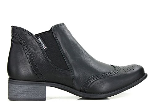 Mephisto - Botas de Otra Piel Mujer, negro (negro), 39,5