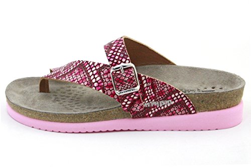 Mephisto Helen Mujeres Sandalias Flops Reptilia 20540 Fuchsia tamaño : 38 EU