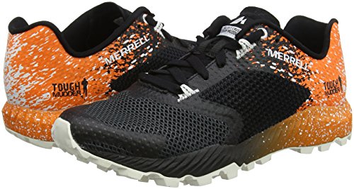 Merrell All out Crush Tough Mudder 2, Zapatillas de Running para Asfalto para Mujer, Negro TM Orange, 37 EU